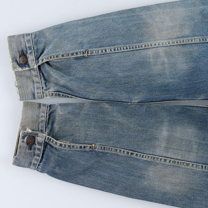 2000'S Levi's 70550 04 Euro Model Denim Jacket (Men's XL equivalent) cotton blue type Vintage Second Hand