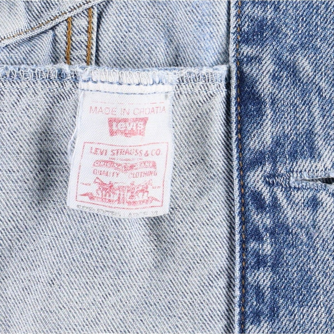 90s-00'S Levi's 70503 02 Denim Jacket, Men's XL equivalent, Vintage cotton blue type Vintage Second Hand