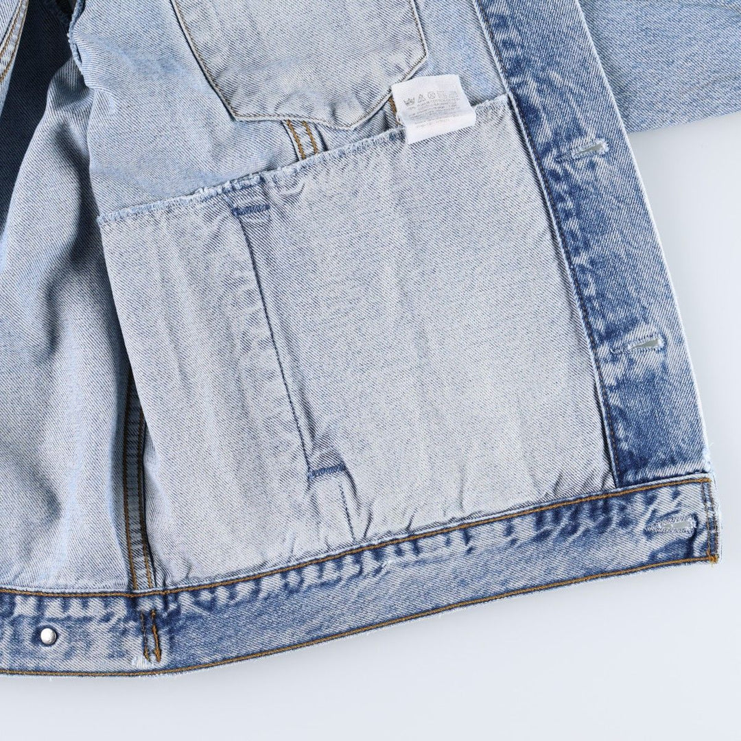 90s-00'S Levi's 70503 02 Denim Jacket, Men's XL equivalent, Vintage cotton blue type Vintage Second Hand