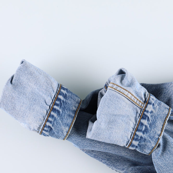 90s-00'S Levi's 70503 02 Denim Jacket, Men's XL equivalent, Vintage cotton blue type Vintage Second Hand