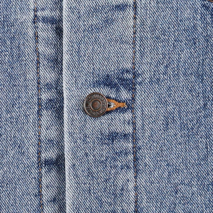 1990'S Levi's 70507-4890 Denim Jacket (Men's Size L equivalent) Vintage cotton blue type Vintage Second Hand
