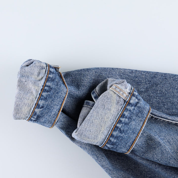 1990'S Levi's 70507-4890 Denim Jacket (Men's Size L equivalent) Vintage cotton blue type Vintage Second Hand