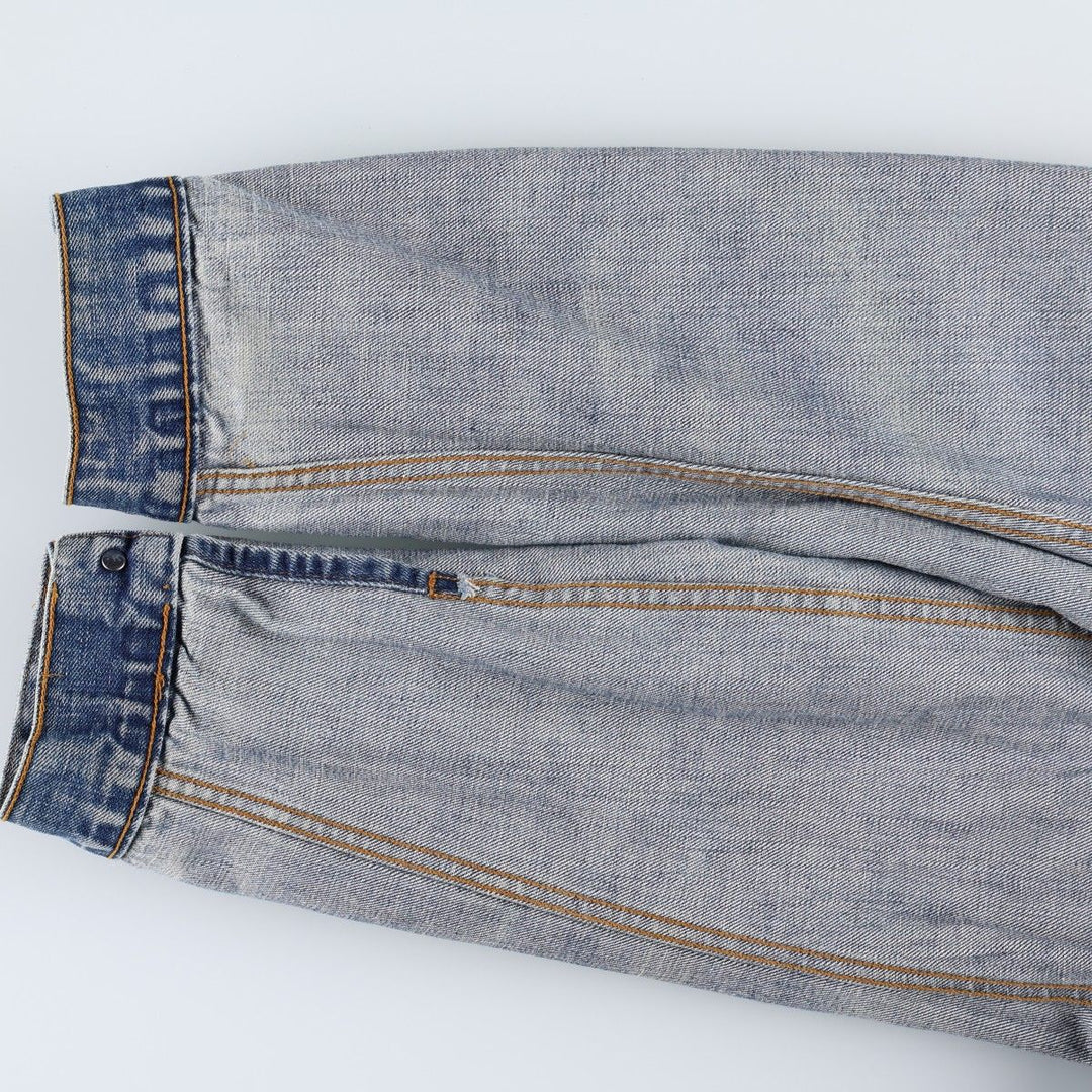 2000'S Levi's 70550 04 Euro Model Denim Jacket (Men's XL equivalent) cotton blue type Vintage Second Hand