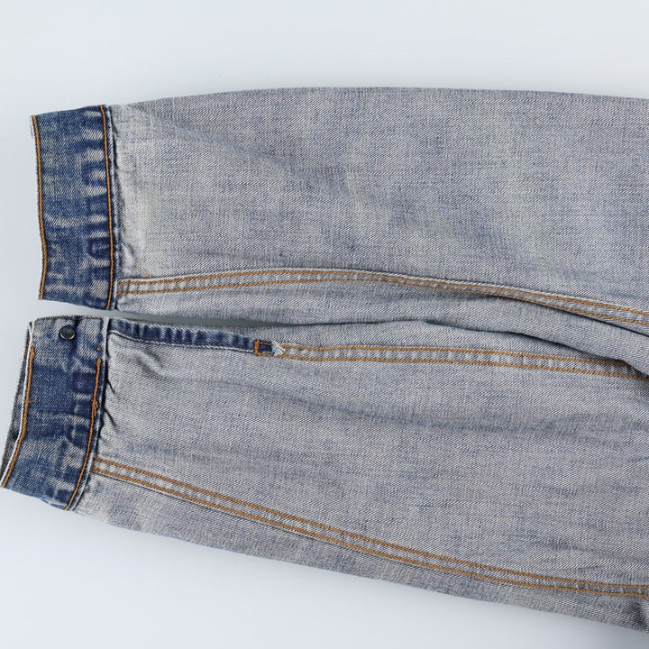 2000'S Levi's 70550 04 Euro Model Denim Jacket (Men's XL equivalent) cotton blue type Vintage Second Hand