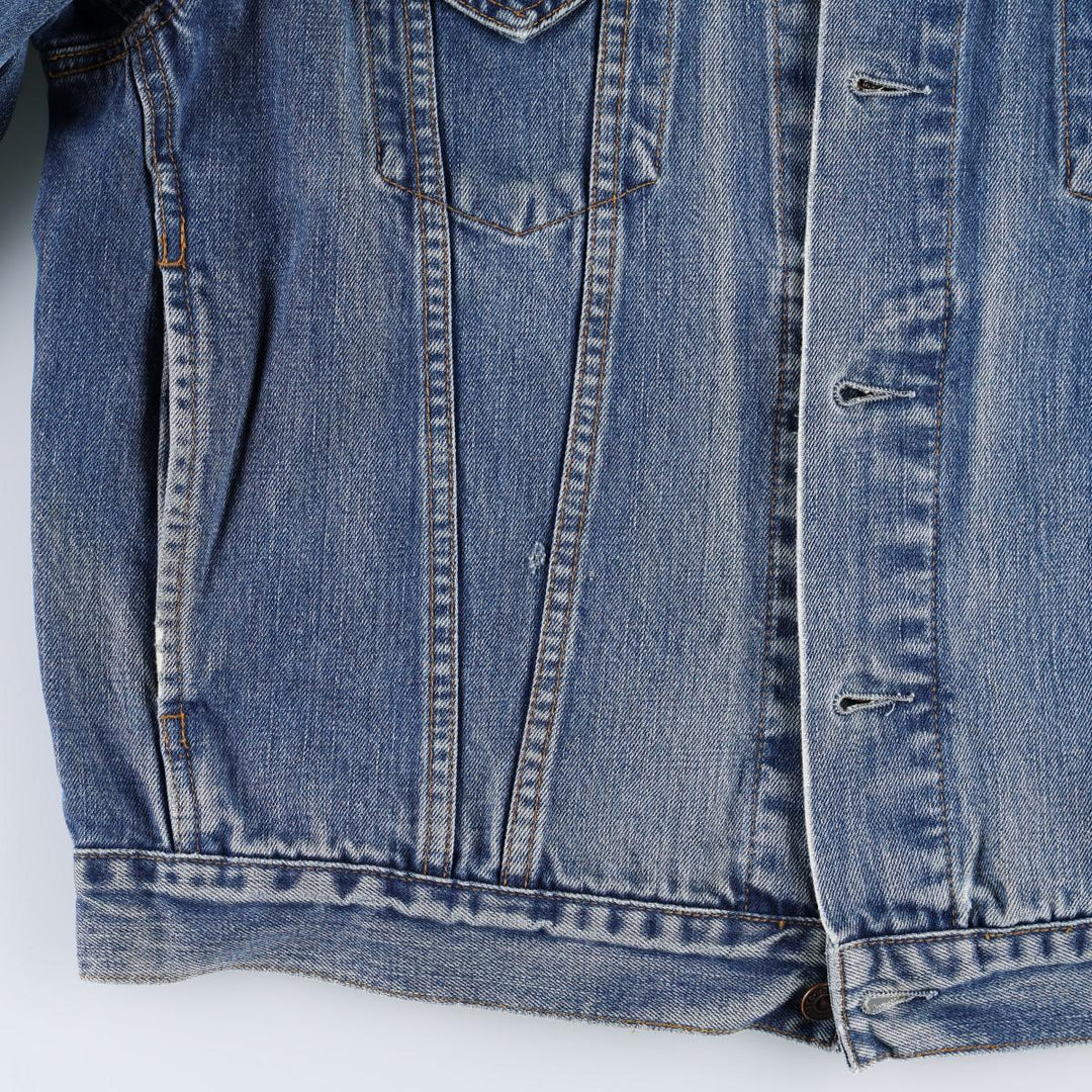 2000'S Levi's 70550 04 Euro Model Denim Jacket (Men's XL equivalent) cotton blue type Vintage Second Hand