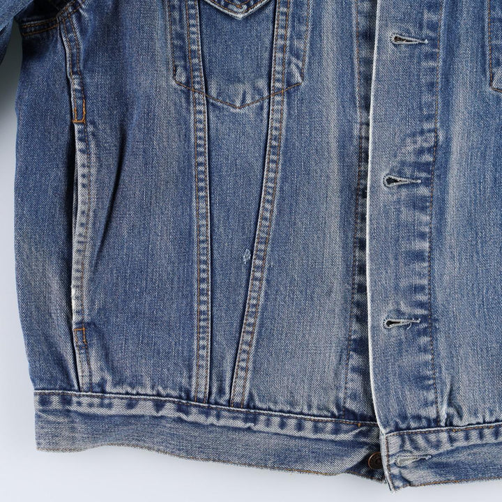 2000'S Levi's 70550 04 Euro Model Denim Jacket (Men's XL equivalent) cotton blue type Vintage Second Hand