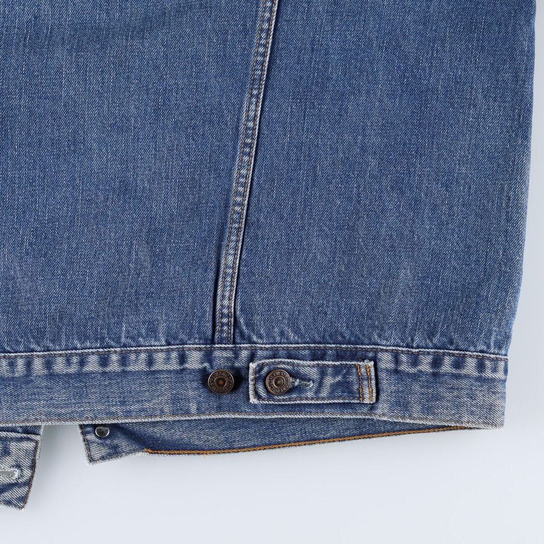 2000'S Levi's 70550 04 Euro Model Denim Jacket (Men's XL equivalent) cotton blue type Vintage Second Hand