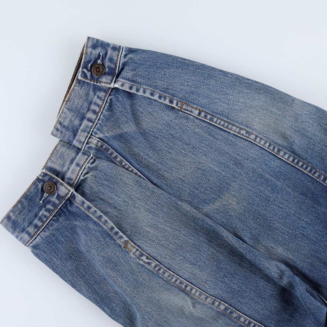 2000'S Levi's 70550 04 Euro Model Denim Jacket (Men's XL equivalent) cotton blue type Vintage Second Hand
