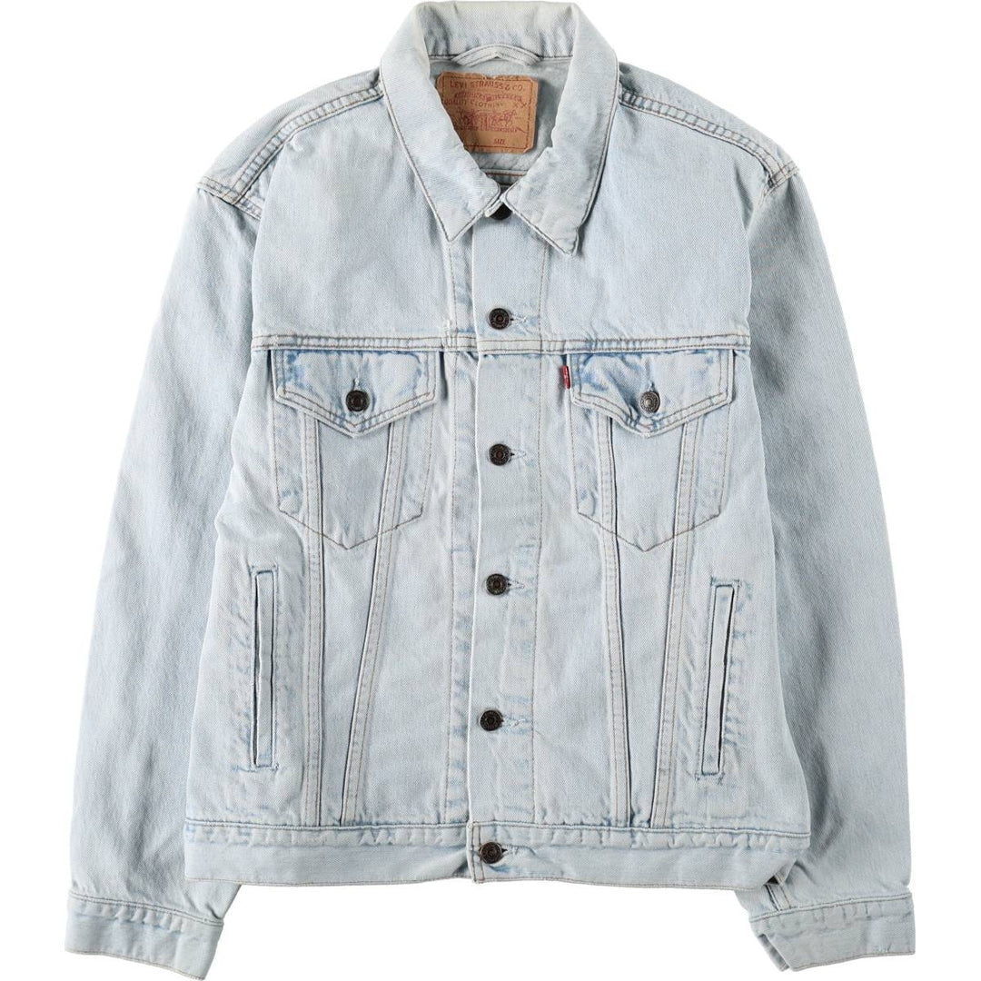 1990'S Levi's 70503 0210 Denim Jacket (Men's Size L equivalent) Vintage cotton Blue type light blue Vintage Second Hand