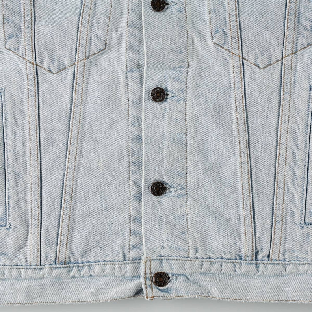 1990'S Levi's 70503 0210 Denim Jacket (Men's Size L equivalent) Vintage cotton Blue type light blue Vintage Second Hand