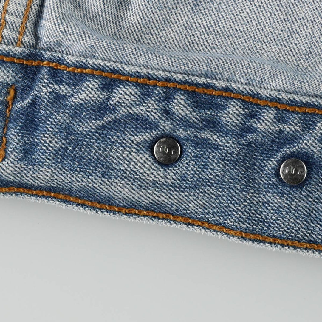 1990'S Levi's 70503-0407 Denim Jacket, Italian Made, Men's XL (approx.), Vintage. cotton Blue type light blue Vintage Second Hand