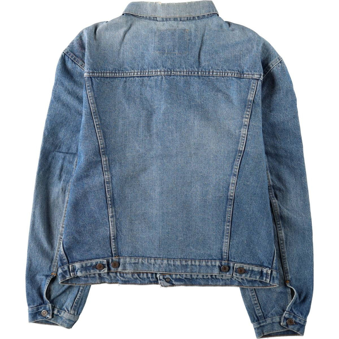 90s-00'S Levi's 70503 02 Denim Jacket (Men's XL equivalent) unclear blue type Vintage Second Hand
