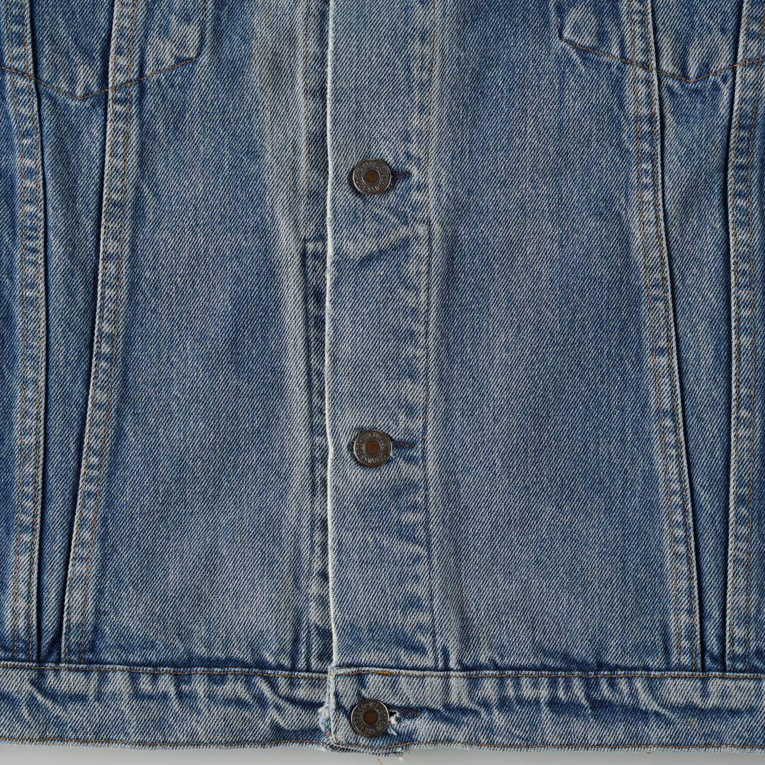 90s-00'S Levi's 70503 02 Denim Jacket (Men's XL equivalent) unclear blue type Vintage Second Hand