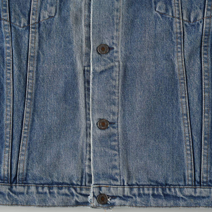 90s-00'S Levi's 70503 02 Denim Jacket (Men's XL equivalent) unclear blue type Vintage Second Hand