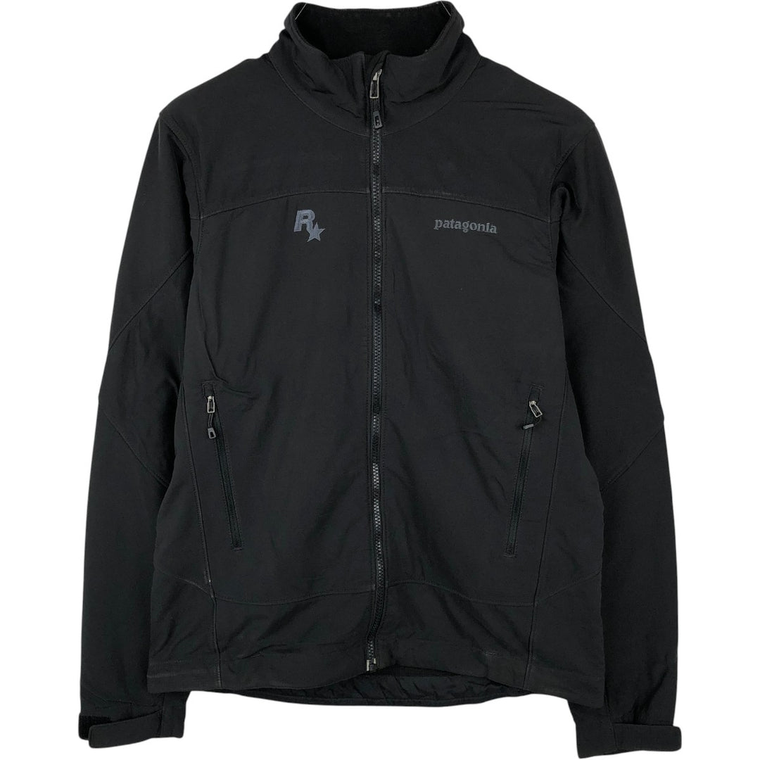 Patagonia Az Jacket 83390FA13 Softshell Jacket, Men's Size S (approx.) polyester black type Vintage Second Hand