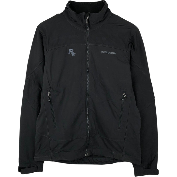 Patagonia Az Jacket 83390FA13 Softshell Jacket, Men's Size S (approx.) polyester black type Vintage Second Hand