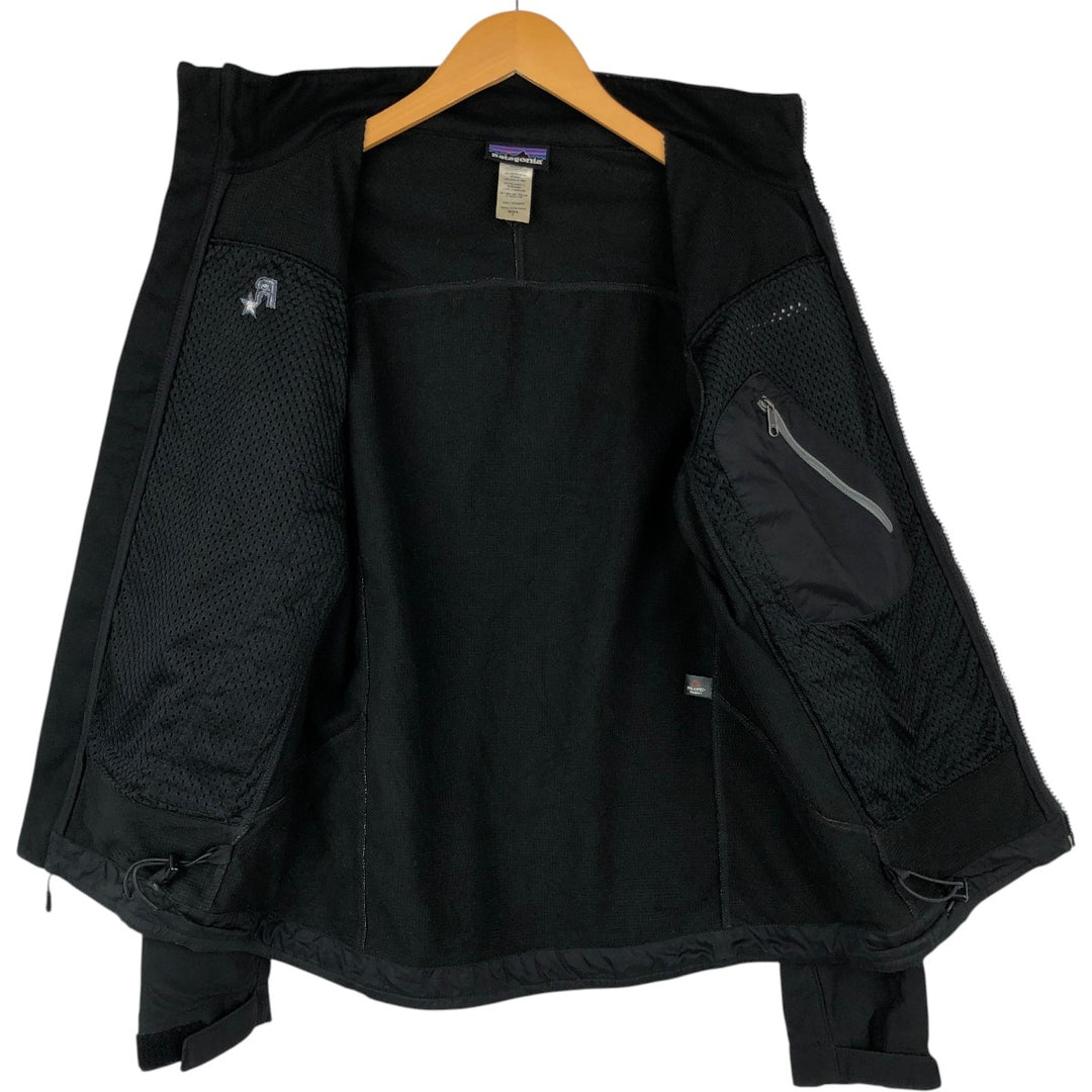 Patagonia Az Jacket 83390FA13 Softshell Jacket, Men's Size S (approx.) polyester black type Vintage Second Hand