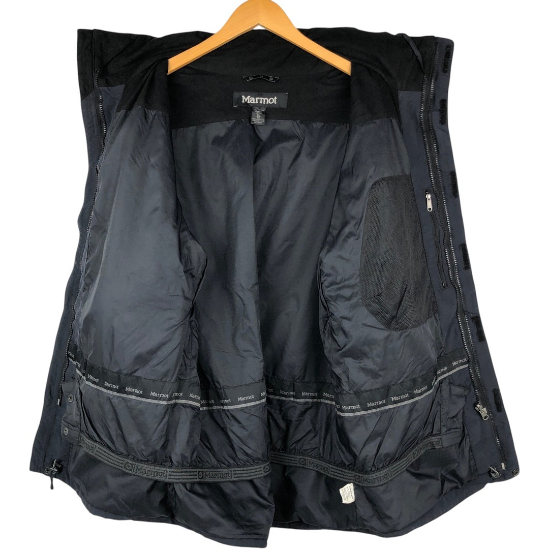 Marmot Mountain Jacket, Shell Jacket, Men's XL Nylon black type Vintage Second Hand