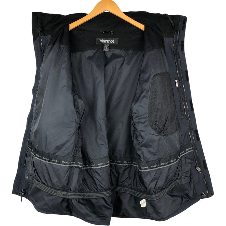 Marmot Mountain Jacket, Shell Jacket, Men's XL Nylon black type Vintage Second Hand