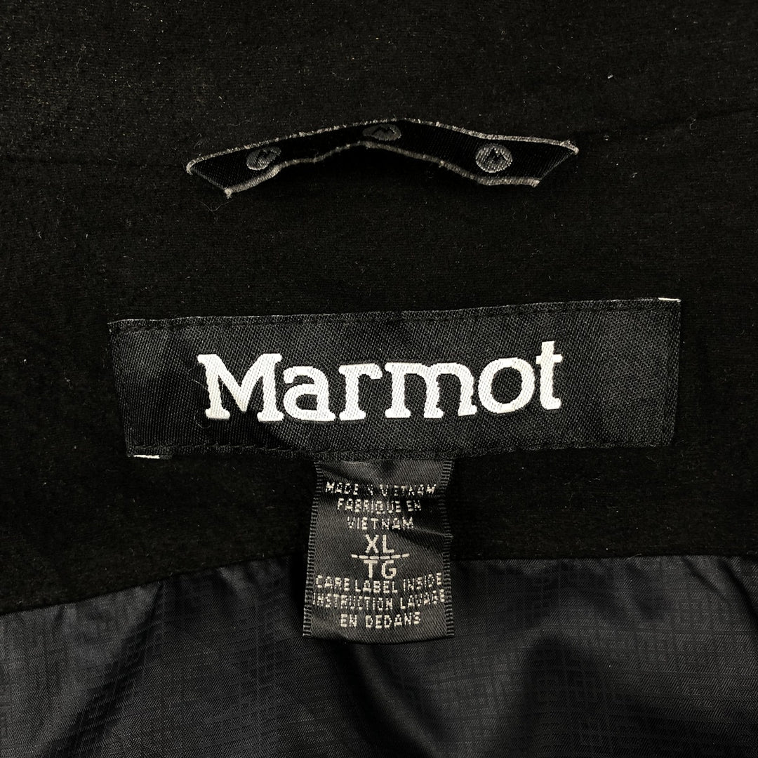 Marmot Mountain Jacket, Shell Jacket, Men's XL Nylon black type Vintage Second Hand