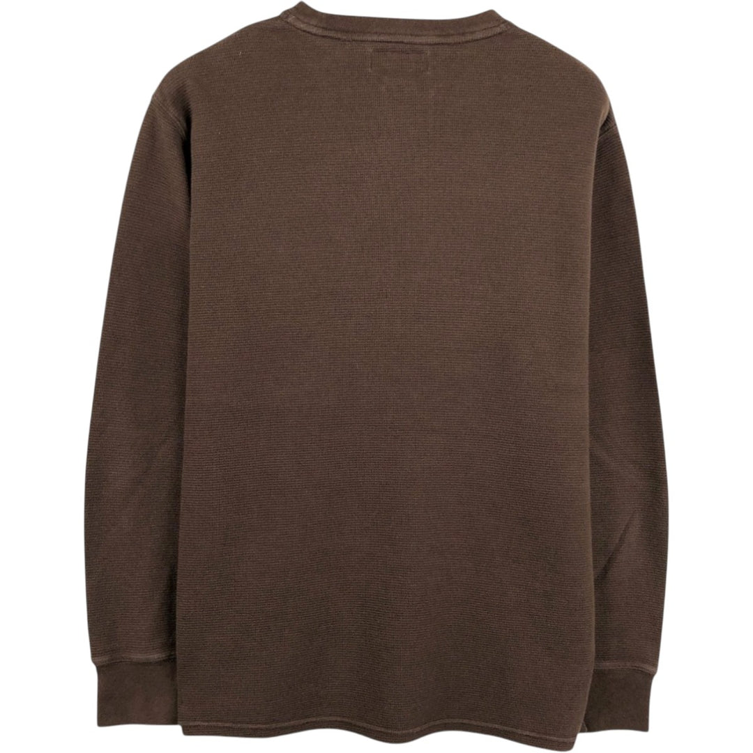 Ralph Lauren POLO RALPH LAUREN Long T-shirt Long T Men's M size cotton brown type Vintage Second Hand