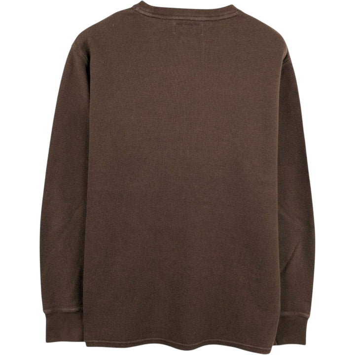 Ralph Lauren POLO RALPH LAUREN Long T-shirt Long T Men's M size cotton brown type Vintage Second Hand