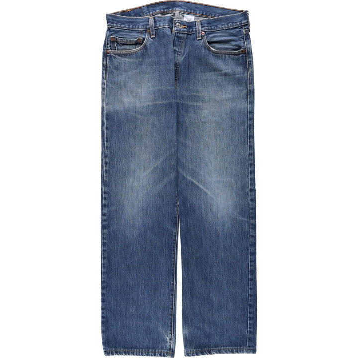 Levi's 501 straight denim pants for men, size W36 cotton blue type Vintage Second Hand