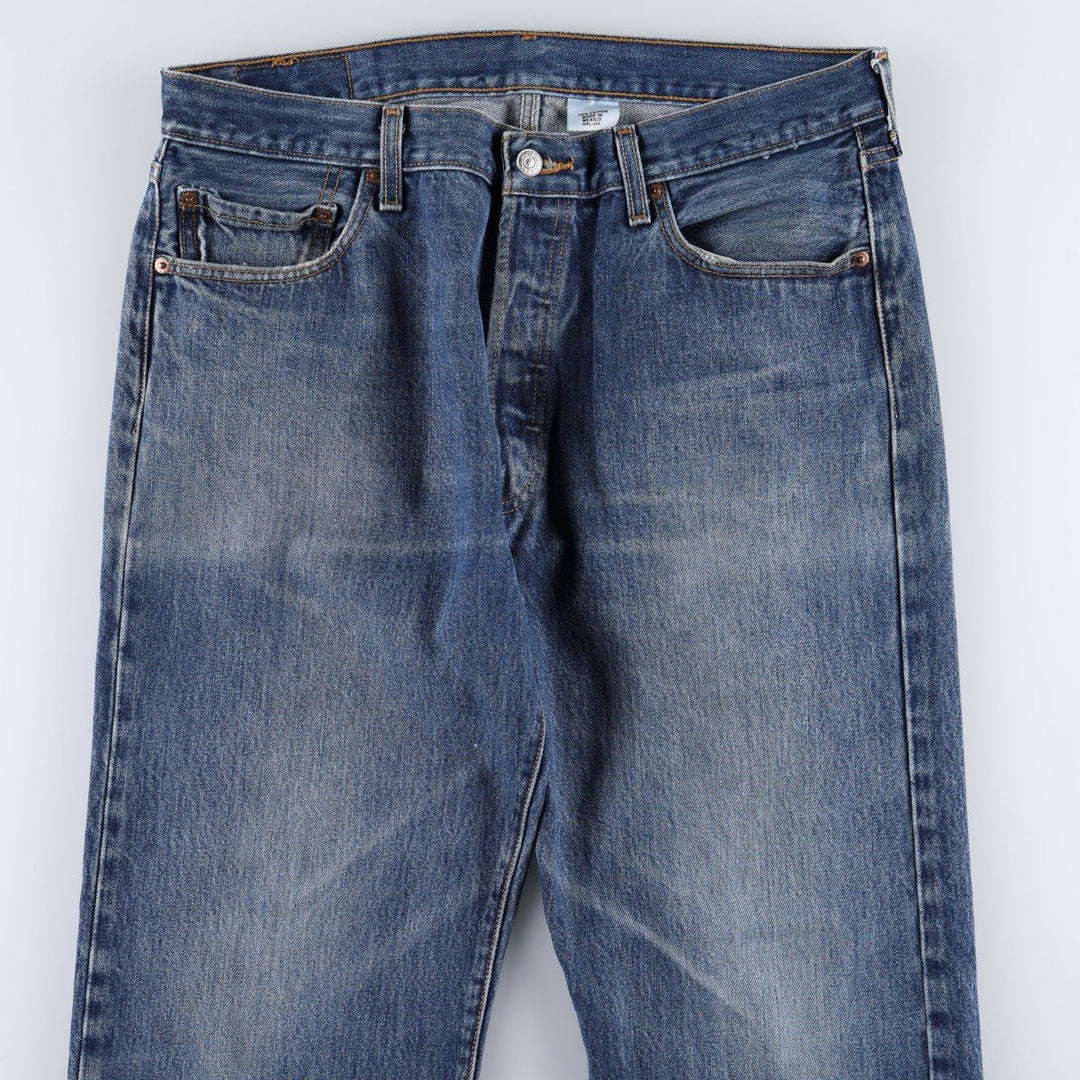 Levi's 501 straight denim pants for men, size W36 cotton blue type Vintage Second Hand