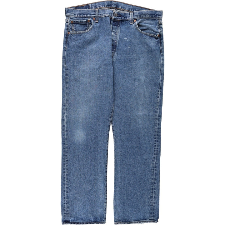 Levi's 501 straight denim pants for men, size W37 cotton blue type Vintage Second Hand