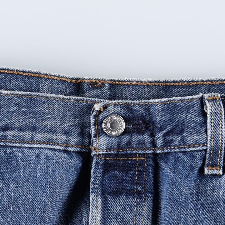 Levi's 501 straight denim pants for men, size W37 cotton blue type Vintage Second Hand
