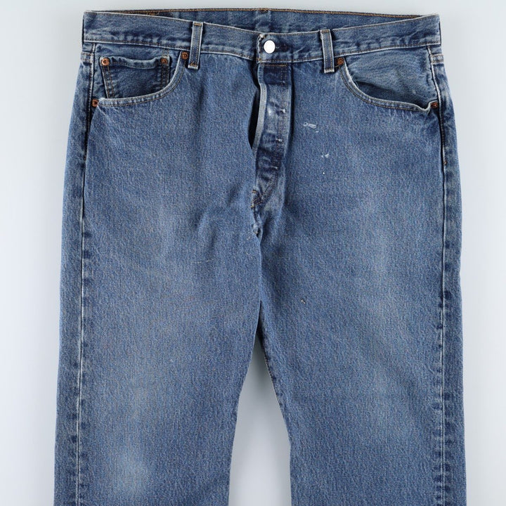 Levi's 501 straight denim pants for men, size W37 cotton blue type Vintage Second Hand
