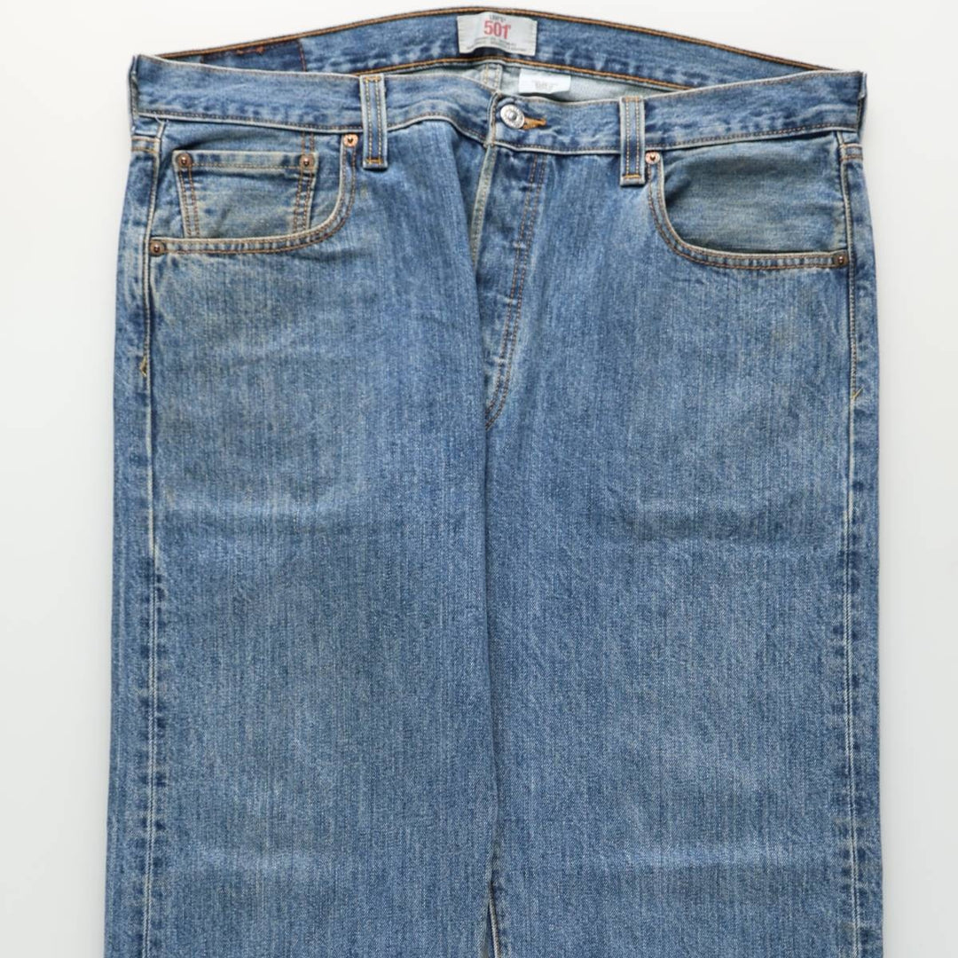 Levi's 501 straight denim pants for men, size W38 cotton blue type Vintage Second Hand
