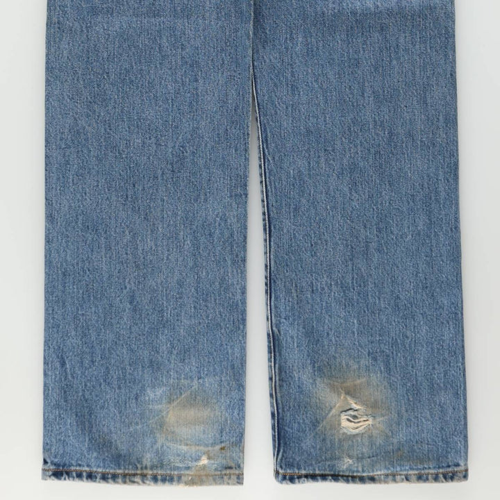 Levi's 501 straight denim pants for men, size W38 cotton blue type Vintage Second Hand
