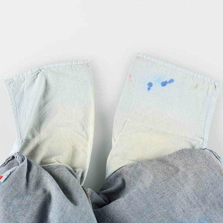 Levi's 501 straight denim pants for men, size W38 cotton blue type Vintage Second Hand