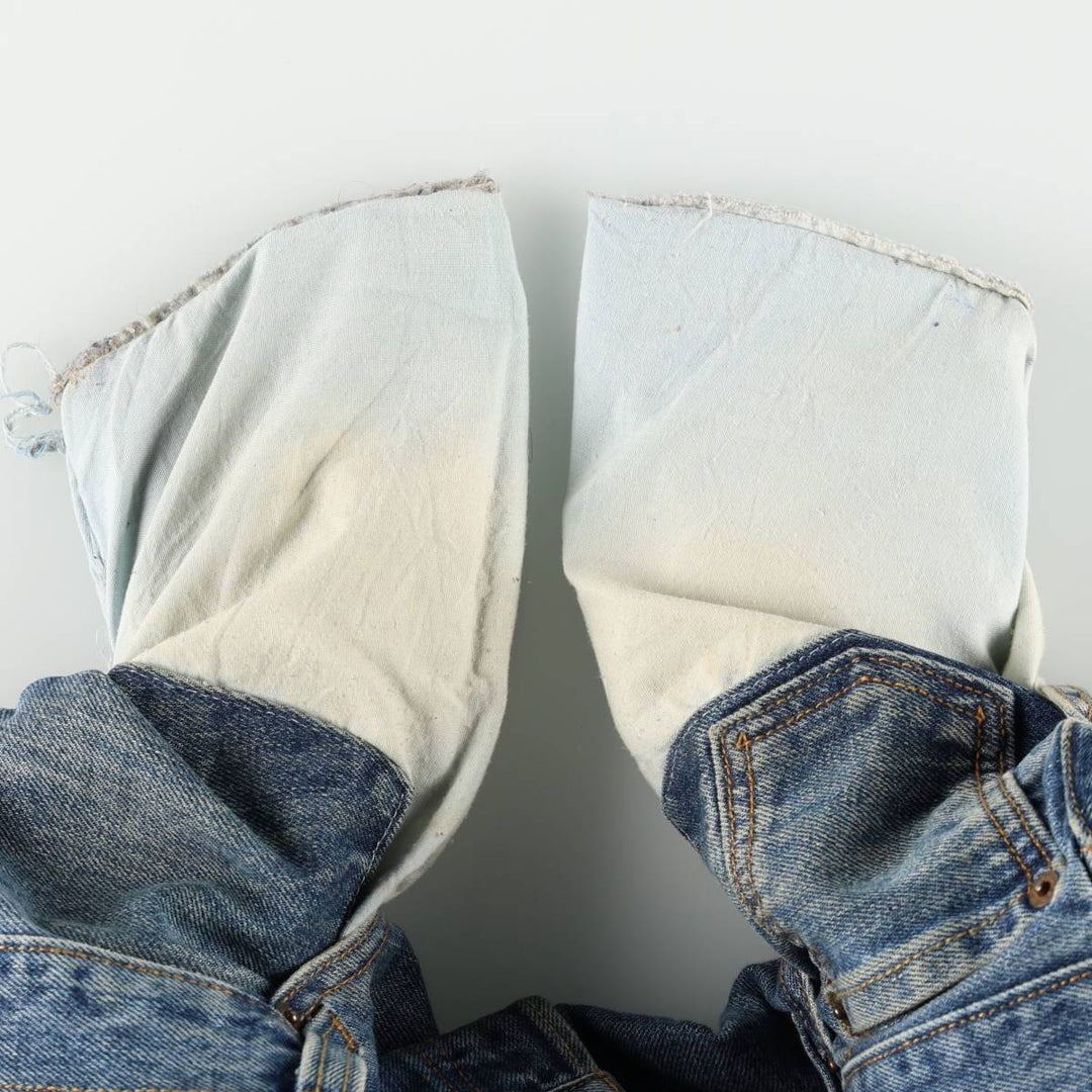 Levi's 501 straight denim pants for men, size W38 cotton blue type Vintage Second Hand