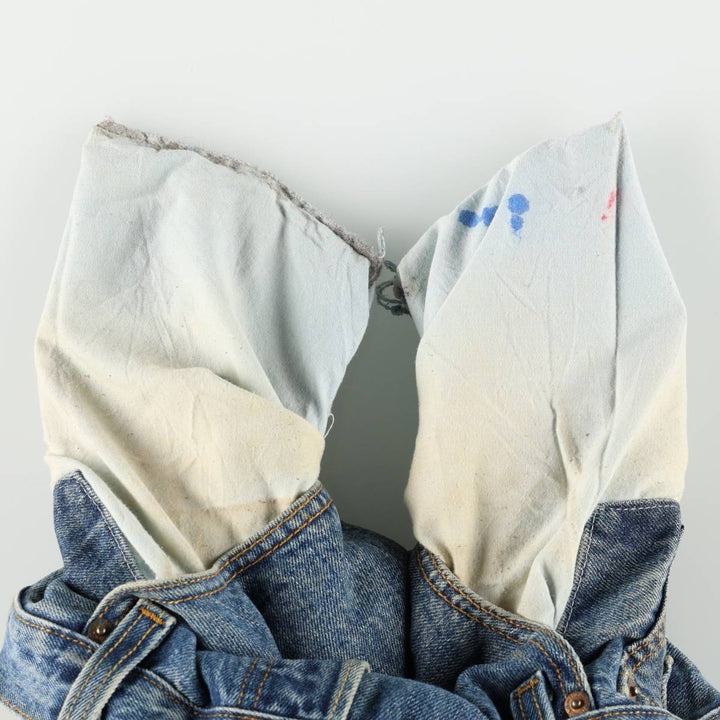 Levi's 501 straight denim pants for men, size W38 cotton blue type Vintage Second Hand