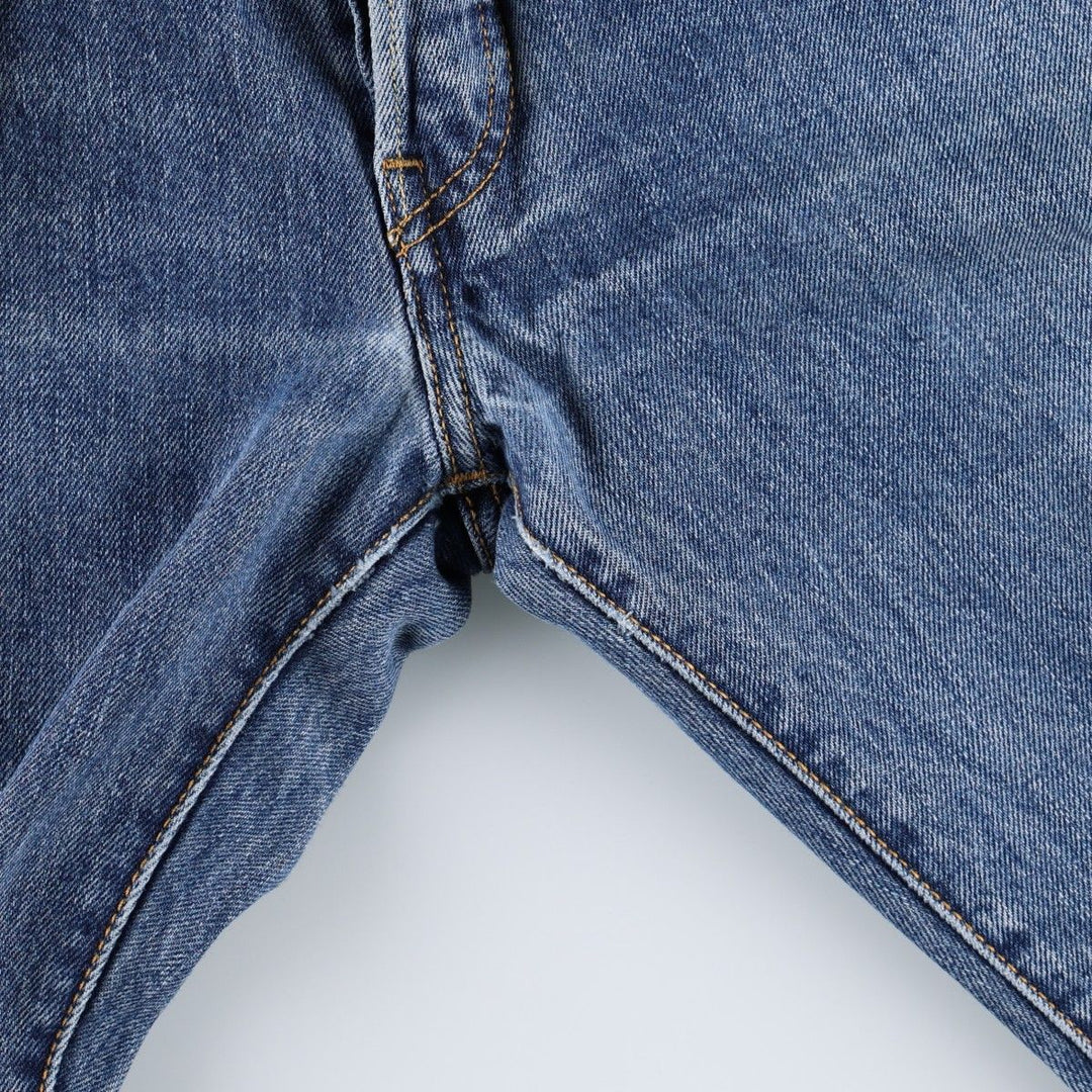 Levi's 501 straight denim pants for men, size W32 cotton blue type Vintage Second Hand