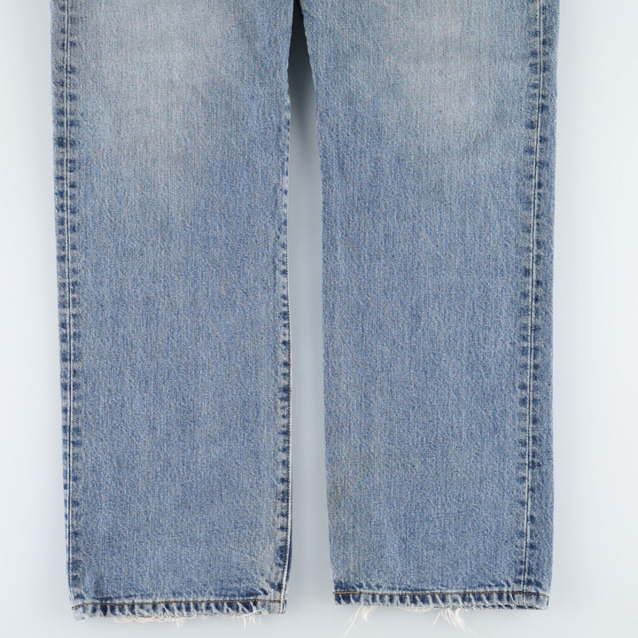 00'S Levi's 501 straight denim pants for men, size W36 cotton blue type Vintage Second Hand