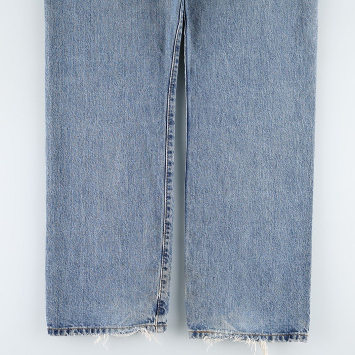 00'S Levi's 501 straight denim pants for men, size W36 cotton blue type Vintage Second Hand