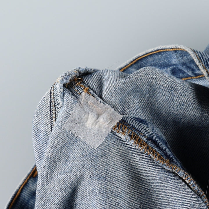 00'S Levi's 501 straight denim pants for men, size W36 cotton blue type Vintage Second Hand
