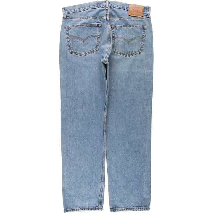 2000'S Levi's 501 Straight Denim Pants, Men's, Size W37 cotton Blue type light blue Vintage Second Hand