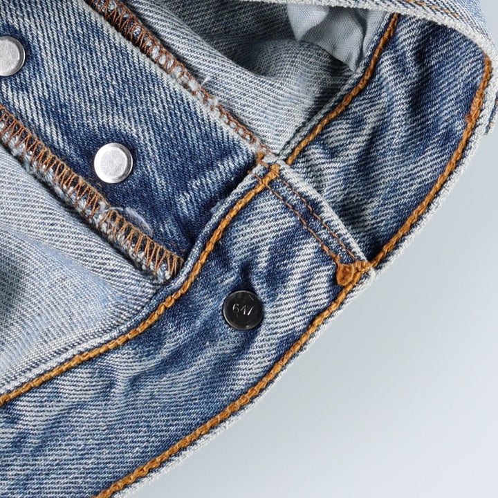 2000'S Levi's 501 Straight Denim Pants, Men's, Size W37 cotton Blue type light blue Vintage Second Hand