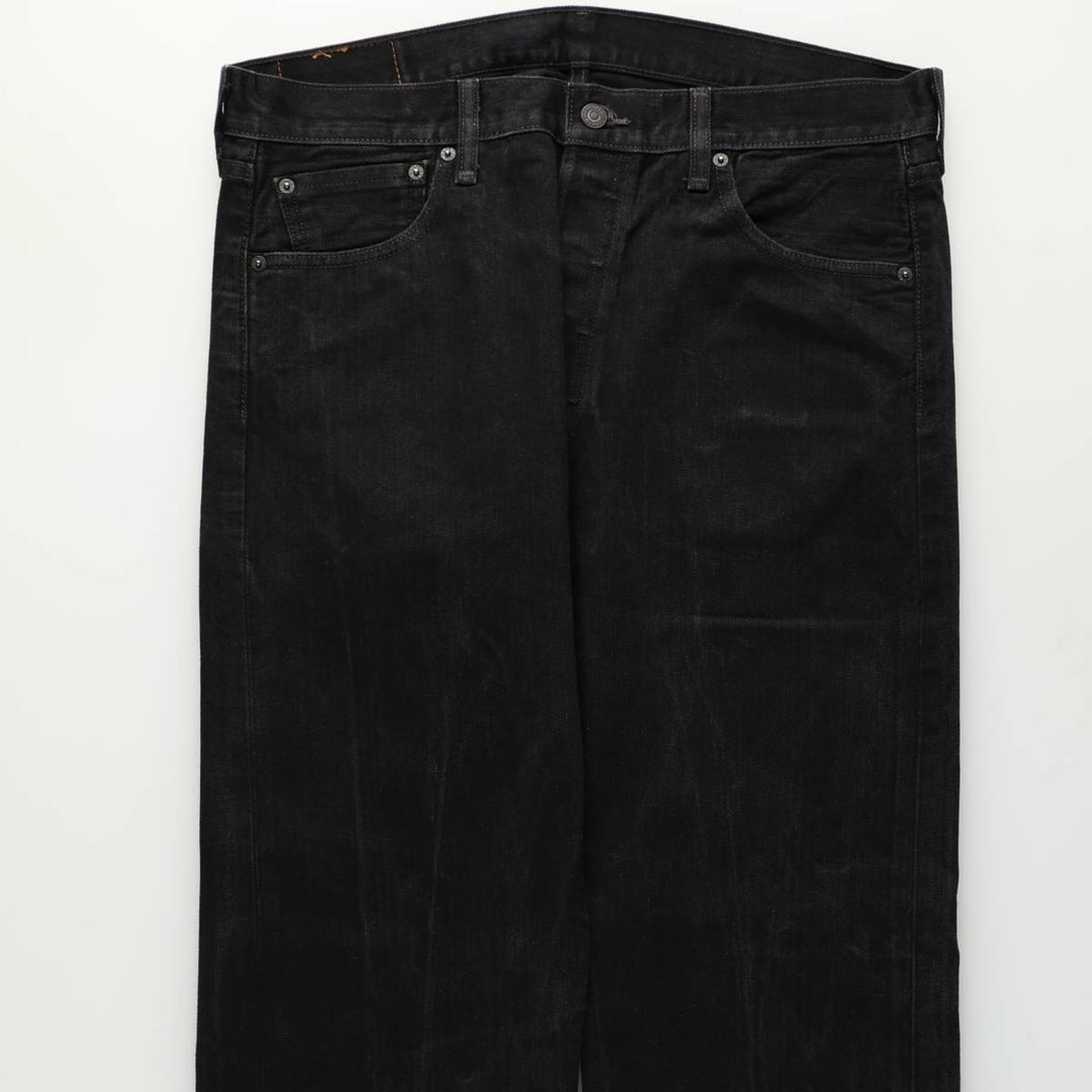 Levi's 501-0638 Black Denim Straight Leg Jeans, Men's Size W37 (approx.) cotton black type Vintage Second Hand