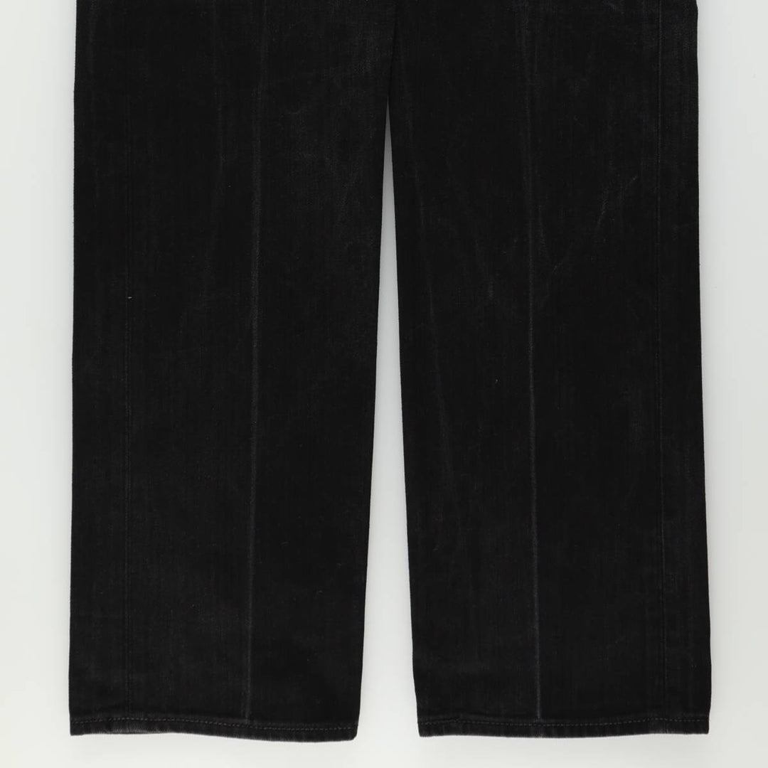 Levi's 501-0638 Black Denim Straight Leg Jeans, Men's Size W37 (approx.) cotton black type Vintage Second Hand