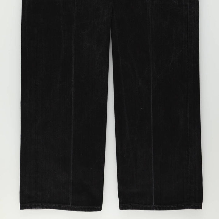 Levi's 501-0638 Black Denim Straight Leg Jeans, Men's Size W37 (approx.) cotton black type Vintage Second Hand