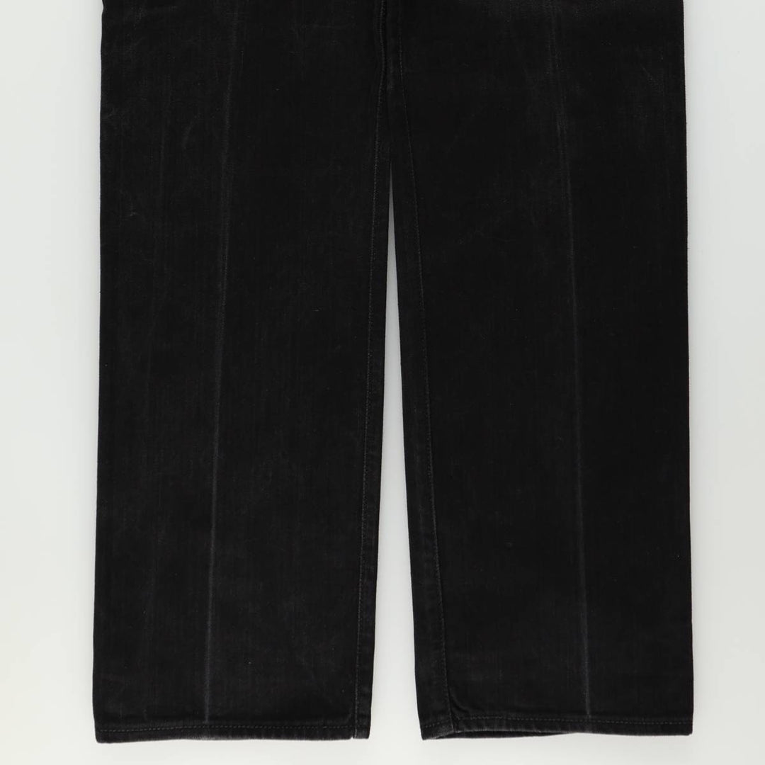 Levi's 501-0638 Black Denim Straight Leg Jeans, Men's Size W37 (approx.) cotton black type Vintage Second Hand