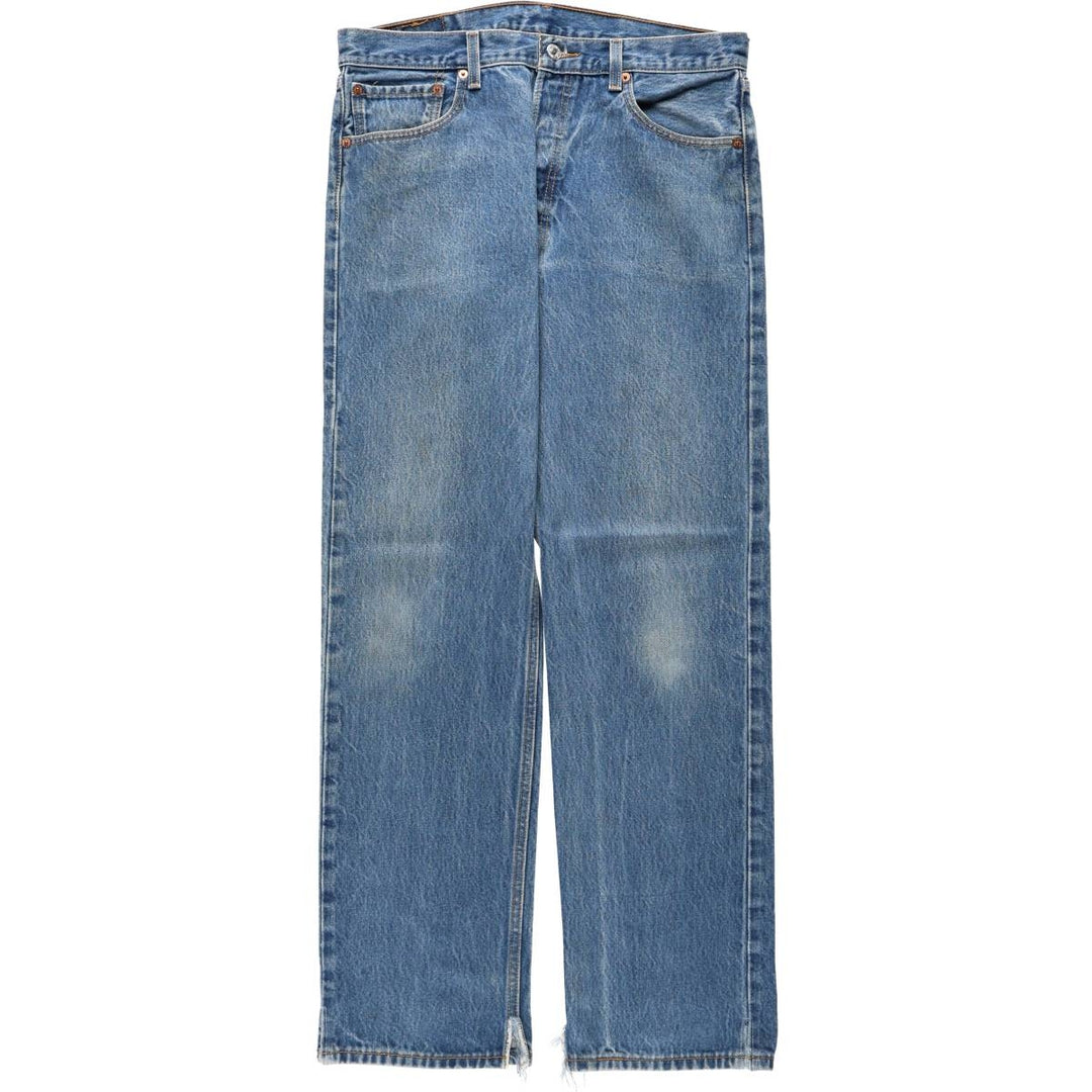 2000'S Levi's 501 0000 Straight Denim Pants, Men's W34 (approx.) cotton blue type Vintage Second Hand
