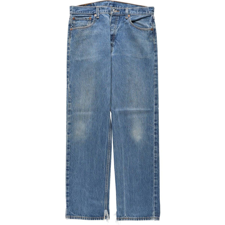 2000'S Levi's 501 0000 Straight Denim Pants, Men's W34 (approx.) cotton blue type Vintage Second Hand