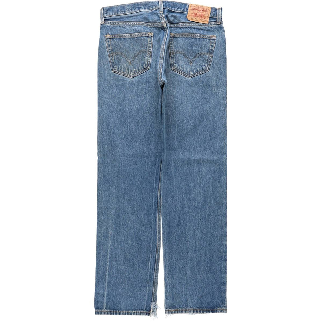 2000'S Levi's 501 0000 Straight Denim Pants, Men's W34 (approx.) cotton blue type Vintage Second Hand