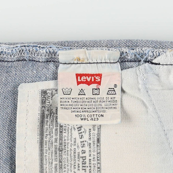 2000'S Levi's 501 0000 Straight Denim Pants, Men's W34 (approx.) cotton blue type Vintage Second Hand